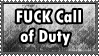 grey stamp that reads 'FUCK call of duty'.