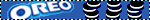 dark blue blinkie featuring oreo cookies and the oreos logo.