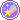 pixel art of a shooting star enclosed within a purple circle. it sparkles faintly.