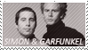 stamp for the singer-songwriter duo simon and garfunkel.