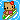 pixel art of hello kitty surfing on a big wave. she is wearing pink and is tanned from the beach sun.